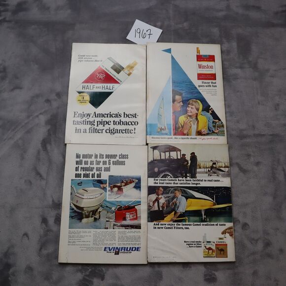 Mechanix Illustrated Magazines 1967's Lot 12 Rare Vintage great ADs - Picture 5 of 12